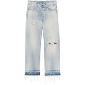 Celine Men Jeans Wesley In Denim Lavaggio Eastside Distressed